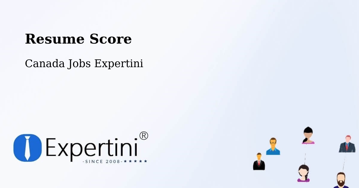 Resume Score & Job Description Match Tool – Sarnia - Canada Jobs Expertini